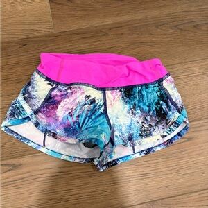 Ivivva Pink and Multicolor Athletic Shorts